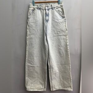 Carhartt Wide Leg Carpenter Jens Pant Jeans, Size 27